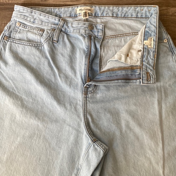 Madewell The Curvy Perfect Vintage Jean in Fitzgerald Wash size 32 - Picture 9 of 16